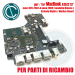 SCHEDA MADRE APPLE MACBOOK A1342 13.3 2009 MOTHER BOARD MAIN LOGIC 2,26 GHZ 820-2567-A