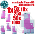 ADESIVO PER SOSTITUZIONE BATTERIA IPHONE XS BIADESIVO STICKER FISSAGGIO TELAIO SCOCCA