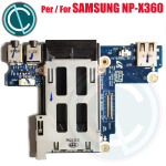 SCHEDA USB AUDIO PCI EXPRESS SAMSUNG NP-X360 BOARD CARD READER BA92-04857A