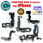 CONNETTORE DI RICARICA PER APPLE IPHONE RICAMBIO DOCK DI CARICA PORTA LIGHTNING