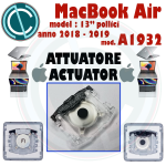 ATTUATORE CONTATTO MOLLA PER TASTO FARFALLA TASTIERA MACBOOK AIR A1932 13" POLLICI 2018 2019  