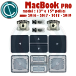 TASTO FRECCIA CLIP ATTUATORE A FARFALLA PER TASTIERA APPLE MACBOOK PRO A1706 A1707 A1708 A1989 A1990 A2159