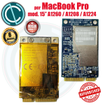 SCHEDA WIFI BCM94321MC PER APPLE MACBOOK PRO CARD COMBO BOARD AIRPORT WIRELLES 607-2053-A 2006