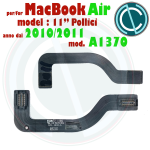 CAVO SCHEDA ALIMENTAZIONE PER APPLE MACBOOK AIR A1370 11" POLLICI ANNO 2010 2011 CABLE BOARD 821-1340-A