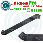 CAVO AIRPORT 821-1311-A PER APPLE MACBOOK PRO A1286 A1297 15 17 POLLICI ANNO 2011 2012 FLAT CABLE FLEX RIBBON BLUETOOTH WIFI