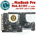 SCHEDA MADRE APPLE MACBOOK PRO A1297 17" 2010 INTEL I7 MOTHER BOARD 2,8 GHZ 820-2049-A