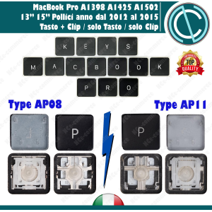 Teclas Macbook Pro E Air A1398 A1466 A1502 Presilha Tip Ap11 | MercadoLivre - Foto 5