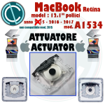 ATTUATORE CONTATTO MOLLA PER TASTO FARFALLA TASTIERA MACBOOK RETINA A1534 12"  