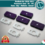 TASTO FRECCIA E CLIP A FORBICE SCISSOR PER TASTIERA APPLE MACBOOK AIR13" A2179 A2337 M1 A2681 M2 2020 2022