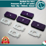 TASTO FRECCIA E CLIP A FORBICE SCISSOR PER TASTIERA APPLE MACBOOK PRO M2 14" A2779 16" A2780 2023