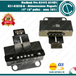 CONNETTORE RICARICA MAGSAFE APPLE MACBOOK PRO M1 14" 16" A2442 A2485 821-03838-A POWER JACK DC IN 