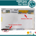 SAMSUNG DISPLAY CCFL LCD 14.1" POLLICI PER LAPTOP NOTEBOOK LTN141WD-L05 30 PIN LENOVO T61