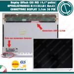 CHI MEI OPTOELECTRONICS DISPLAY CCFL LCD 14.1" POLLICI PER LAPTOP NOTEBOOK N141XC-L01 30 PIN