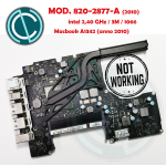 SCHEDA MADRE APPLE MACBOOK A1342 13" MID 2010 MOTHER BOARD 2,40 GHZ 820-2877-B MC516LL/A MacBook7,1 2395