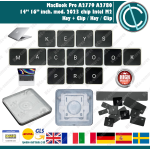 KEY TASTO CLIP PER TASTIERA APPLE MACBOOK PRO 14" A2779 16" A2780 CHIP M2 2023 KEYBOARD TASTI