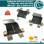 POWER JACK BOARD PORTE DC IN USB-C APPLE MACBOOK AIR 13" POLLICI A1932 A2179 A2337 M1 2018 2019 2020 820-01161-A 821-01658-A