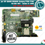 SCHEDA MADRE HP G6000 DV6000 COMPAQ F500 F700 461861-001 SOCKET S1 DA0AT1MB8H0 REV. H