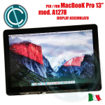 DISPLAY COMPLETO APPLE MACBOOK PRO A1278 13" 2009 2010 ASSEMBLATO UNIBODY GRADE C