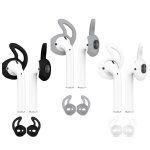 3 paia gommini cuffie auricolari per apple airpods 1 2 earpods in silicone per orecchio