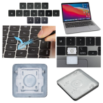 Clé clips mecanisme ciseaux pour clavier apple macbook air 13 a2179 a2337 chip m1 2020