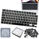 Key tasto clip per tastiera apple macbook pro 14 a2779 16 a2780 chip m2 2023 keyboard tasti
