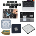Key tasto keycap di ricambio per Apple Macbook Pro 14" A2442 16" A2485 2021 M1 chip x keyboard tastiera tasti 