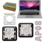 5X AP08 clip molletta forbice hinge per tasti tastiera Apple Macbook Air 13" A1369 A1466 2010 2011 2012 2013 2014 2015 2016 2017