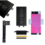 Iphone 12 e 12 pro jcid kit batteria no chip a saldare set adesivo cavo da programmare