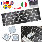 Kit sostituzione tasti per conversione tastiera  in italiano apple macbook retina a1534 12 2016 2017 