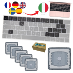 Kit sostituzione tasti conversione tastiera italiano apple macbook air