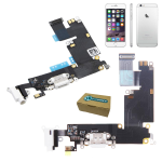 iPhone 6 Plus 6+ 2014 Connettore Dock Presa di Ricarica Cavo Flessibile Audio Jack Microfono Antenna di Ricambio bianco