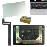 Trackpad touchpad e cavo Apple macbook pro 13 A2338 chip M1 2020 color silver di ricambio