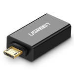 Ugreen adattatore micro usb maschio otg 2.0 usb femmina smartphone tablet nero