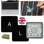 Genuine Keys for Apple Macbook Pro Key caps + Clip scissor keyboard UK 16" 2021 2023 A2485 A2780 A2991 chip M1 M2 M3