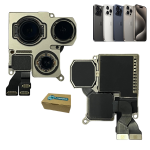 Fotocamera posteriore originale di ricambio per Apple iPhone 15 pro riparazione rear back camera 821-4230-A