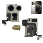 Fotocamera posteriore originale di ricambio per Apple iPhone 16 pro riparazione rear back camera