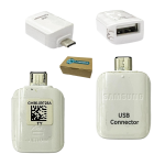 Adattatore Originale Samsung MICRO USB OTG USB Galaxy S6 S7 J3 J5 J7 A3 A5 A7 S4