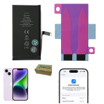 Batteria decode per Apple iPhone 14 A2863 ricambio pila no pop up 100% pari all'originale decodificata OEM senza saldature no errore notifica percentuale carica