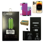 Batteria Di Ricambio Pila per iPhone 14 Pro 3350 mAh 4.47v Alta Capacità A2866 Eco Plus maggiore durata