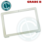 APPLE MACBOOK A1342 UNIBODY 13" WHITE CORNICE BEZEL COVER FRONT DISPLAY ORIGINAL