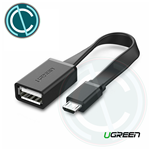 UGREEN CAVO ADATTATORE MICRO USB MASCHIO OTG 2.0 USB FEMMINA PHONE TABLET