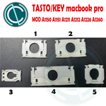 APPLE MACBOOK PRO A1150 A1151 A1211 A1212 A1226 A1260 KEYBOARD KEY TASTI MOLLETTA CLIP HINGES