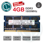 HYNIX MEMORIA RAM 4GB 2Rx8 PC3 12800S DDR3 1600 MHZ SODIMM LAPTOP MACBOOK NOTEBOOK