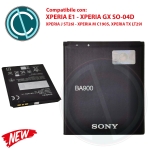 BATTERIA SONY BA900 1750 mAh CAPACITA' ORIGINALE PER XPERIA E1 DUAL M TX IN BULK