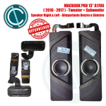 ALTOPARLANTI APPLE MACBOOK PRO RETINA A1706 13" 2016 2017 SPEAKERS TWEETER SUB DESTRO E SINISTRO