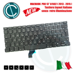 TASTIERA ITALIANA APPLE MACBOOK PRO RETINA 13" A1502 2013 2014 2015 KEYBOARD QWERTY
