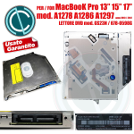 LETTORE DVD APPLE MACBOOK PRO A1278 A1286 A1297 PLAYER CD GS23N 678-0598G MASTERIZZATORE 